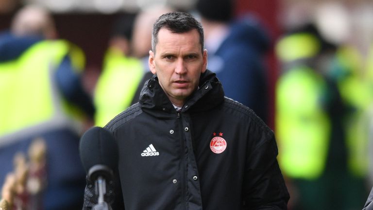 Stephen Glass was sacked after 11 months in charge at Aberdeen 