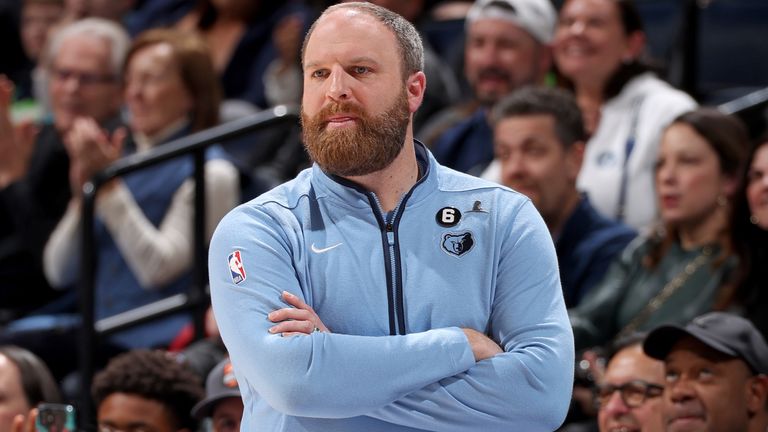 Memphis Grizzlies coach Taylor Jenkins (Getty Images)