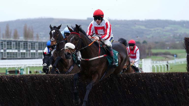 The Real Whacker jumps to victory from the front at Cheltenham
