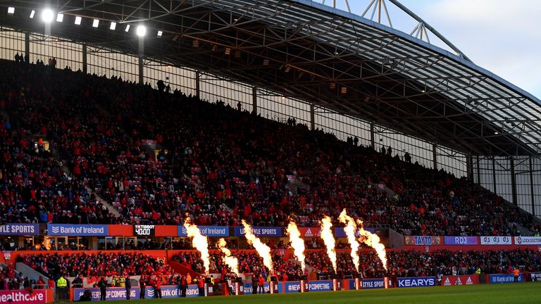 Thomond Park played host to the clash which saw Munster's 24-0 lead reduced to 24-20 by Saints, but saw the home side hold on