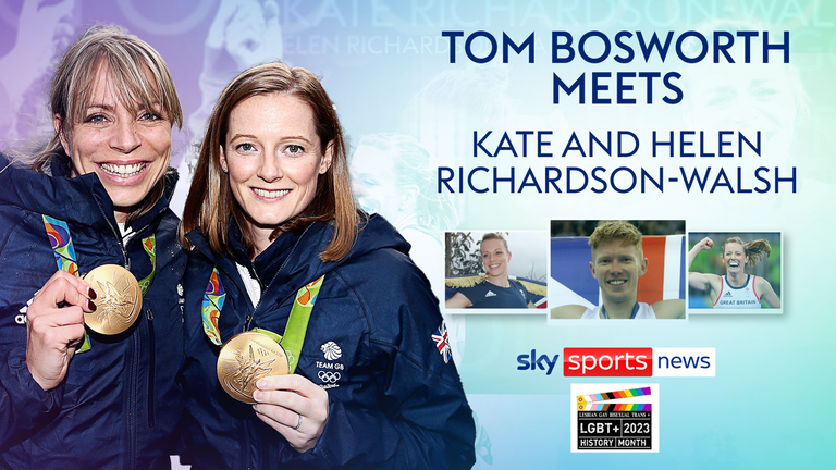 Tom Bosworth meets Kate and Helen Richardson-Walsh