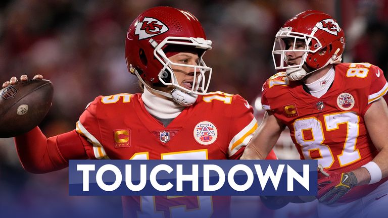 El dúo de Kansas City Chiefs se conecta una vez más para conseguir el touchdown inicial en su juego de Campeonato de la AFC contra los Cincinnati Bengals. 