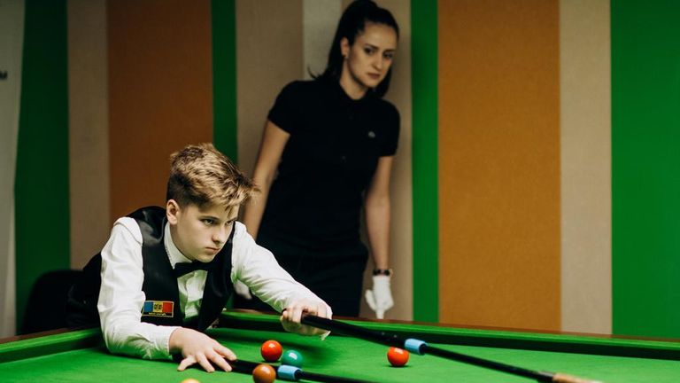 Gradinari started playing snooker at the age of eight. (Pic: Constantin Plugari Photography)