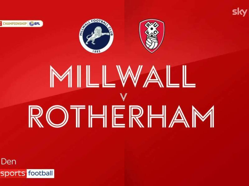 Millwall v Rotherham United highlights 