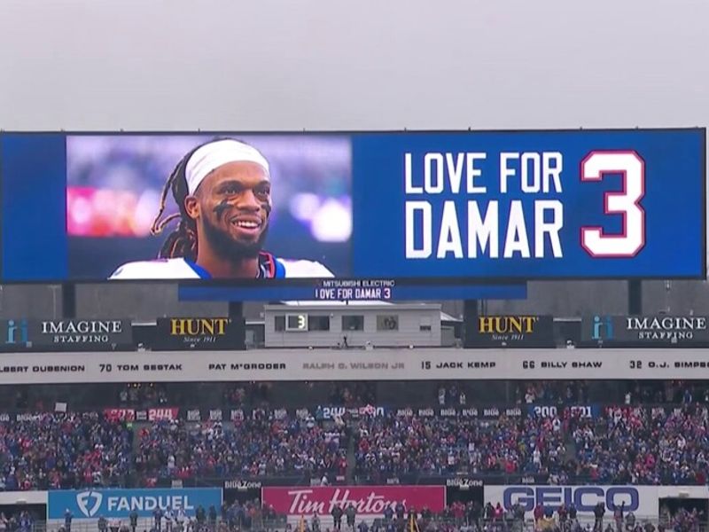 Buffalo Bills Safety Damar Hamlin Discharged From the Hospital - WSJ