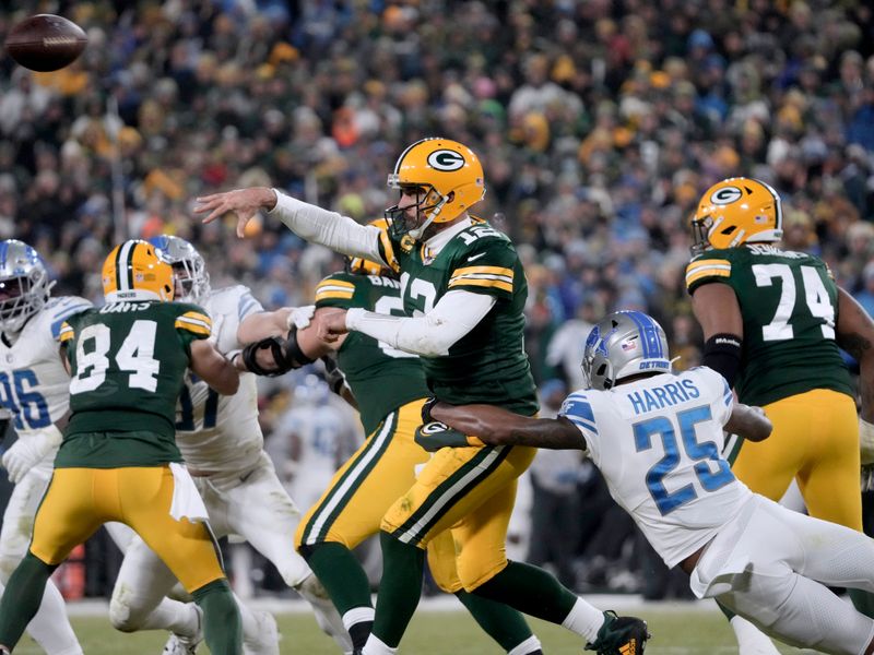 Detroit Lions 34 vs 20 Green Bay Packers summary, stats, score and  highlights