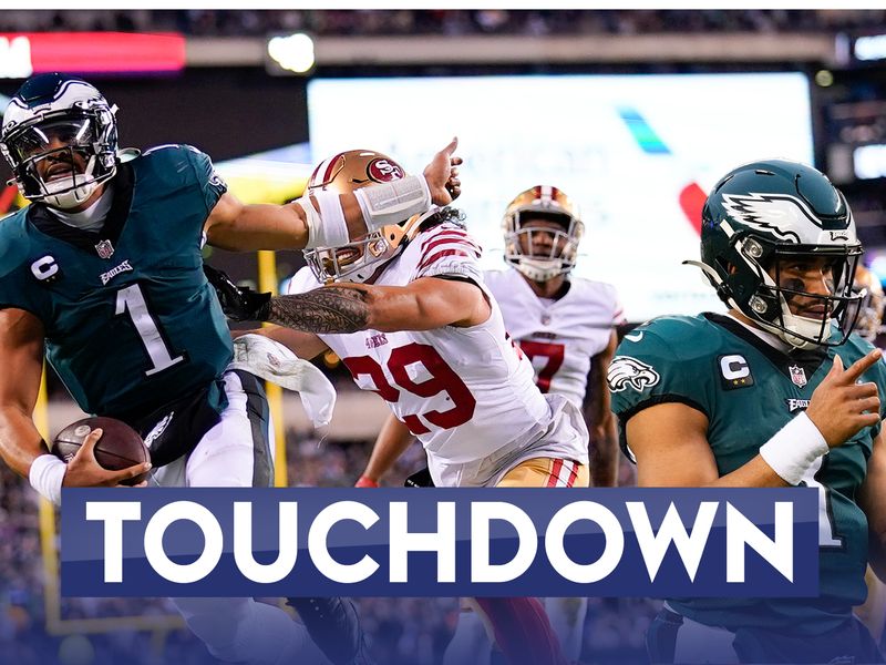 Eagles overwhelm the 49ers in a 31-7 NFC championship win that sends them  to Super Bowl LVII