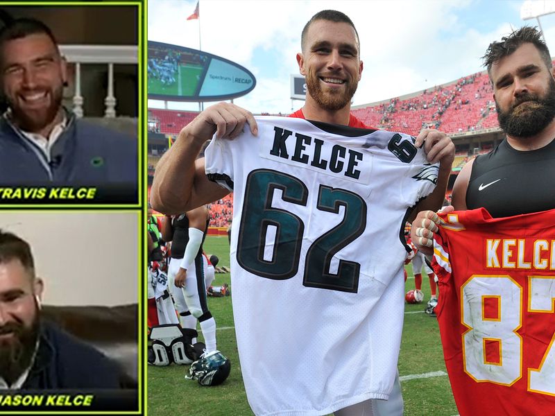 Jason and Travis Kelce Told Each Other 'I Love You' in Super Bowl Hug