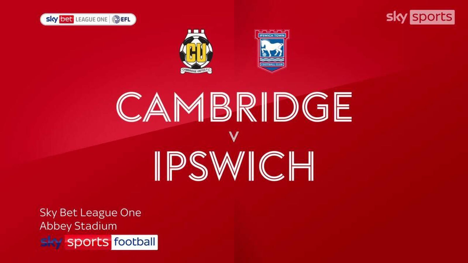 Cambridge 1-1 Ipswich: United Hold High-flying Tractor Boys To Draw ...