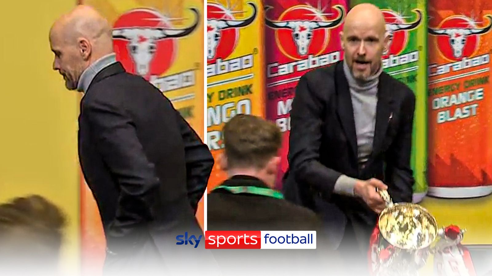 Erik Ten Hag Forgets To Collect Trophy! 'I Can Leave It, This One Is In ...