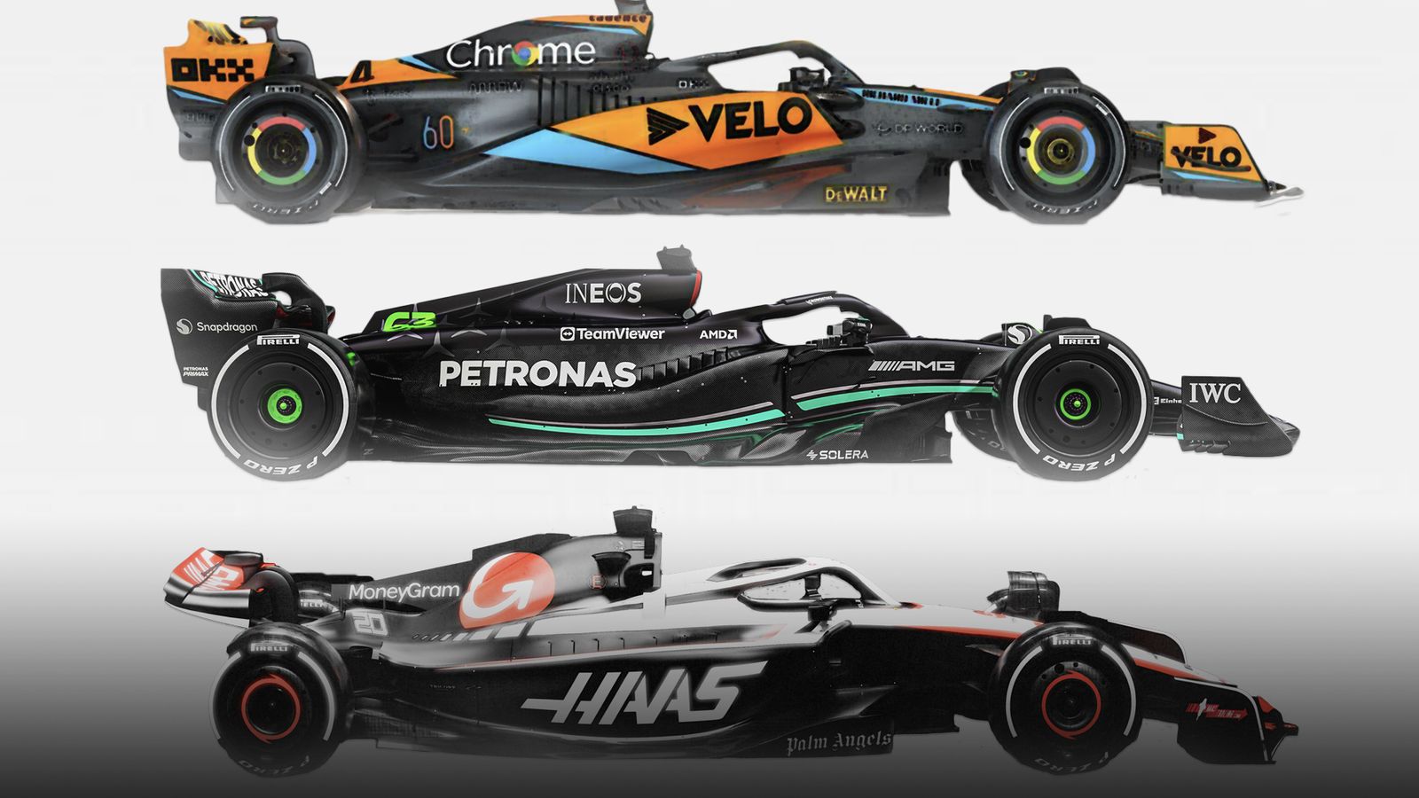New 2023 Formula 1 Cars