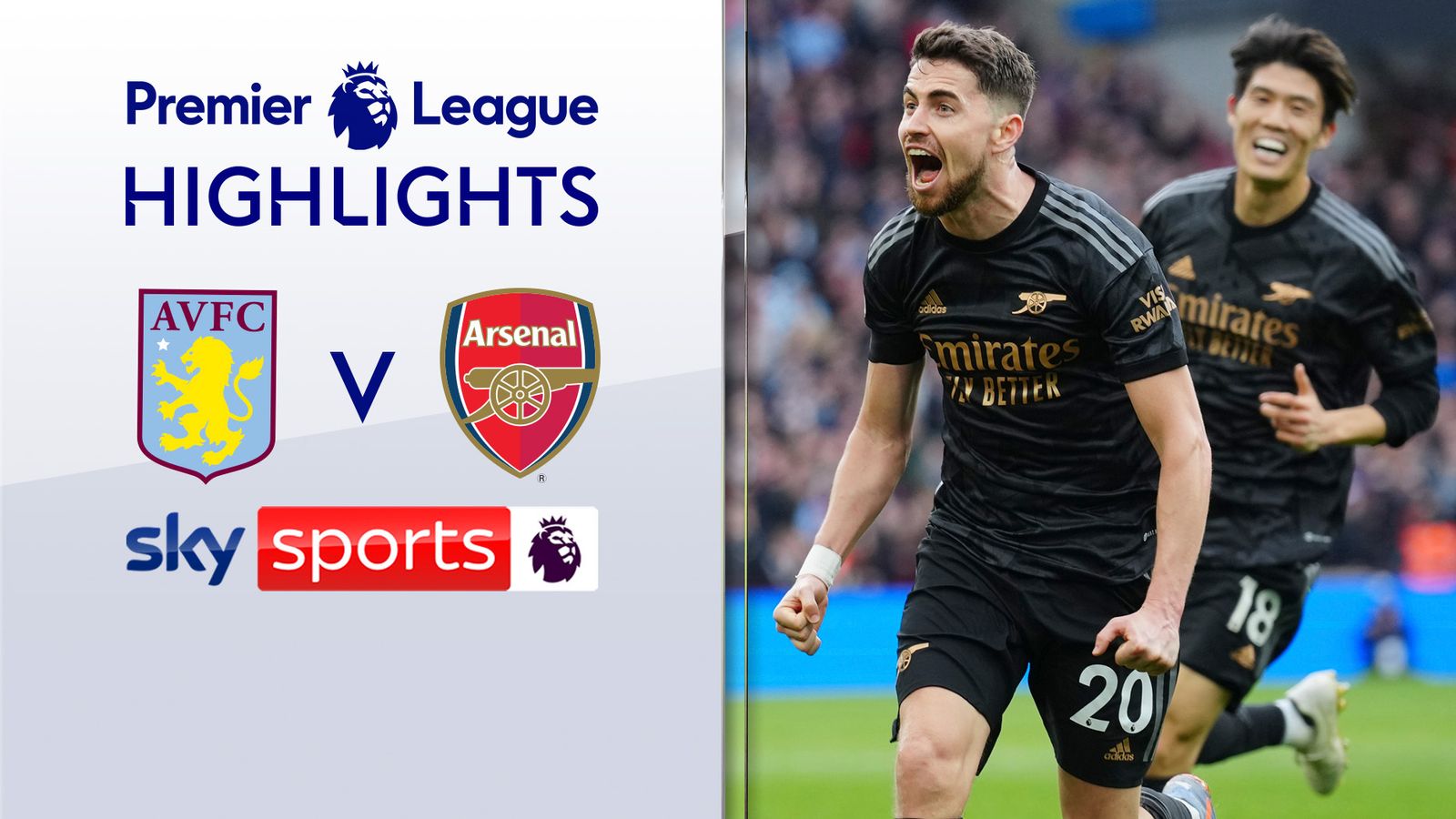 Aston Villa 2 - 4 Arsenal - Match Report & Highlights