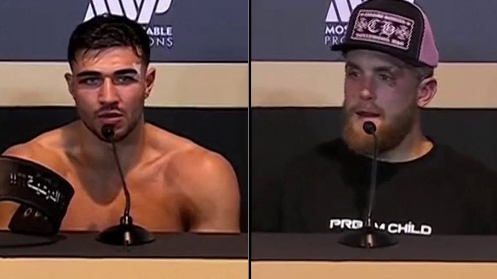 Tommy Fury beats Jake Paul but has to rise from the canvas to win split ...