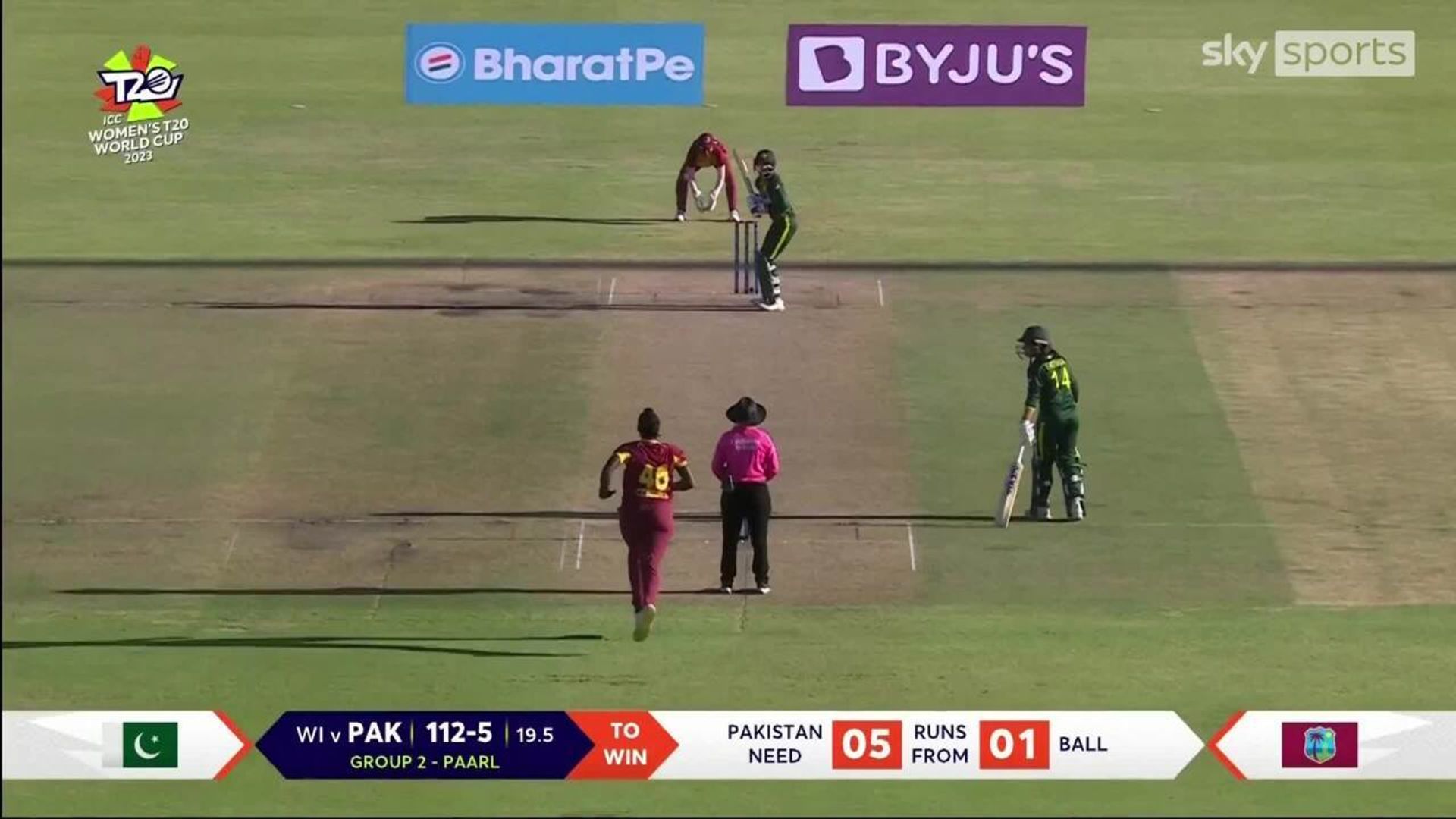 West Indies secure dramatic win over Pakistan with final delivery
