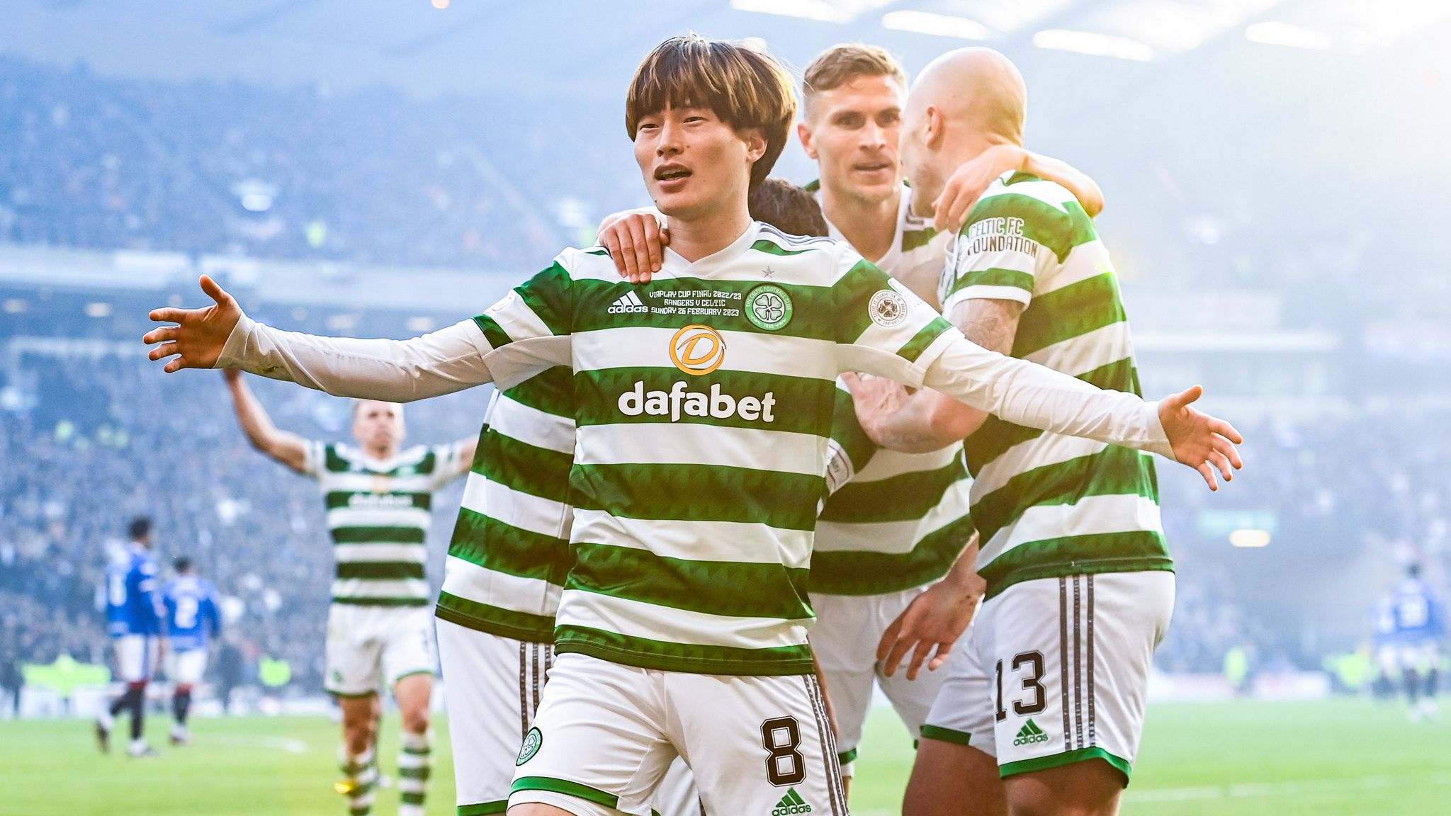 Celtic title celebrations LIVE: Sutton reacts, Postecoglou's