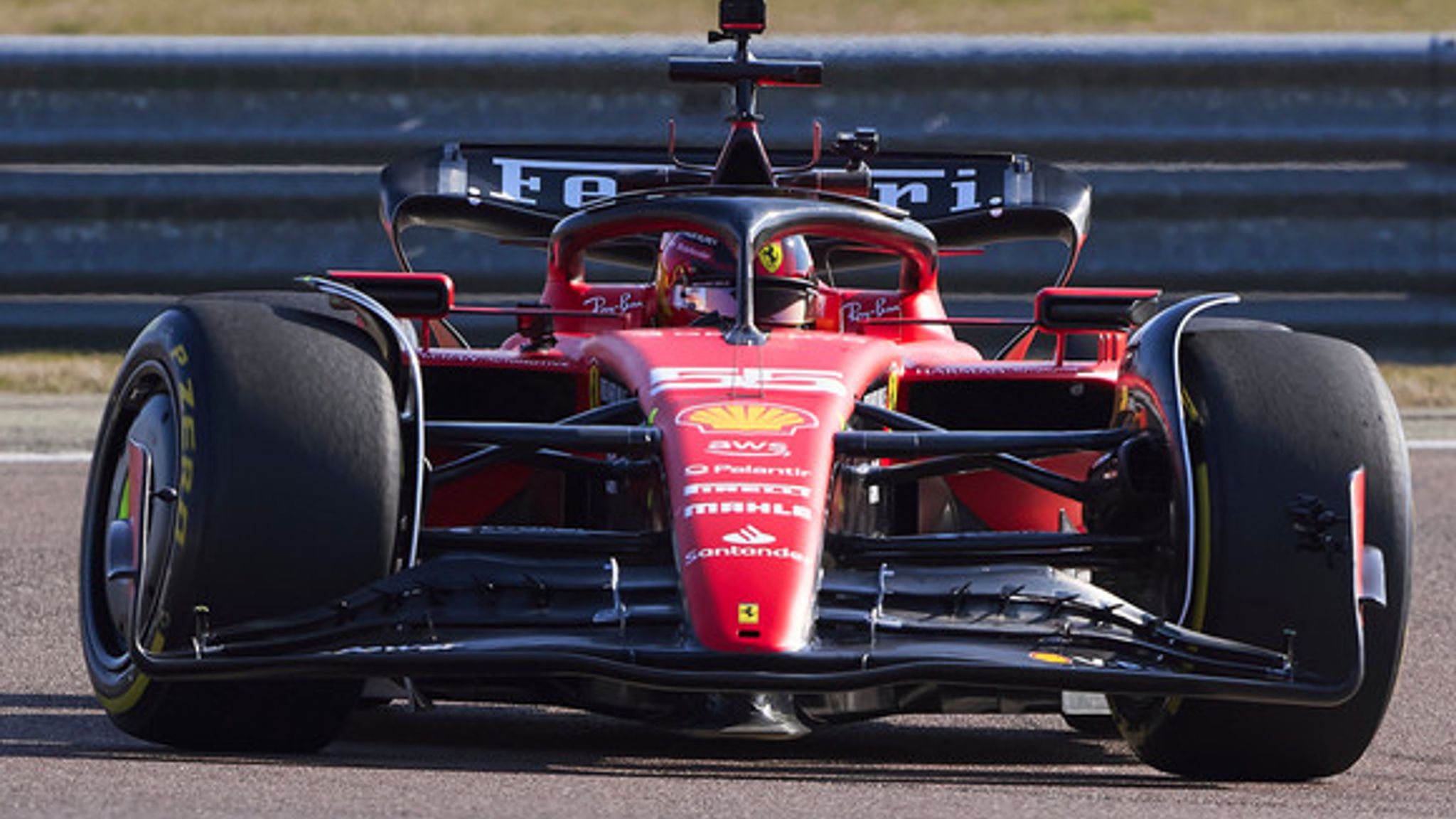 Ferrari reveals new F1-75 car for 2022 with red and black livery