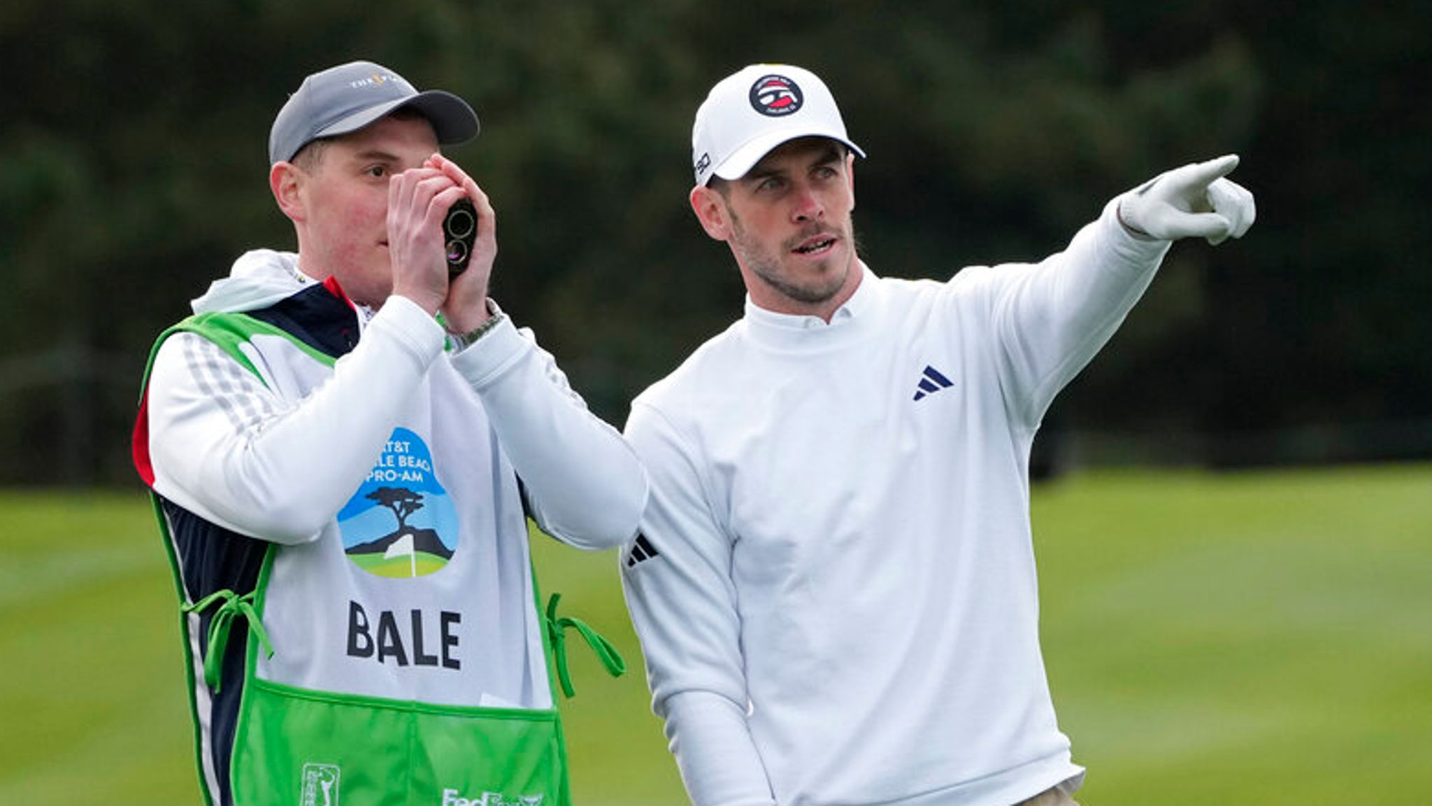 Gareth Bale admits suffering first-tee nerves but impresses at ATandT Pebble Beach Pro-Am Golf News Sky Sports