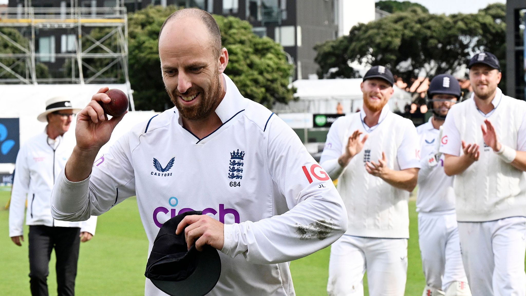 England v New Zealand Jack Leach reaps rewards after Ben Stokes' words