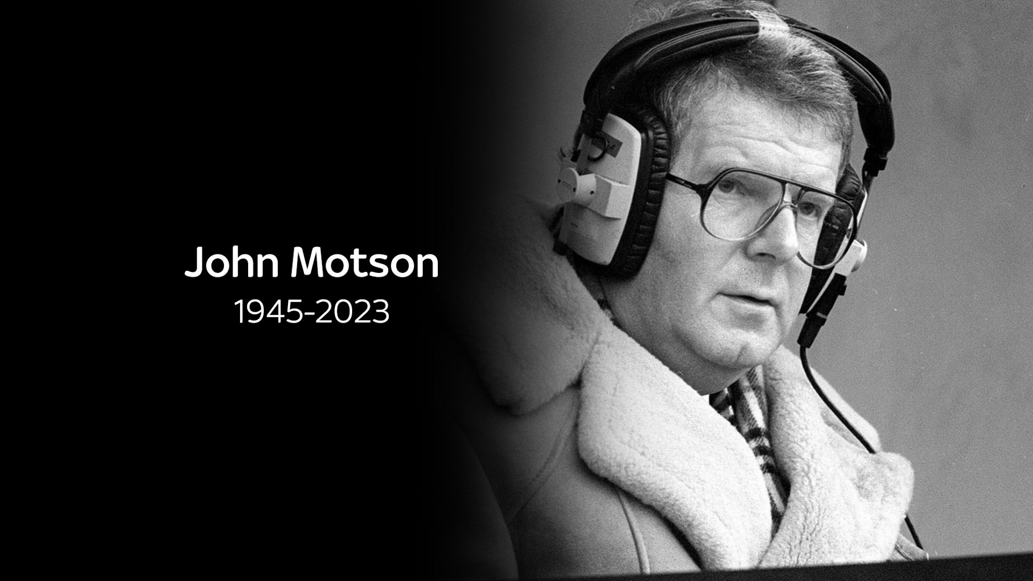 John Motson: Legendary football commentator dies aged 77 | Football News |  Sky Sports