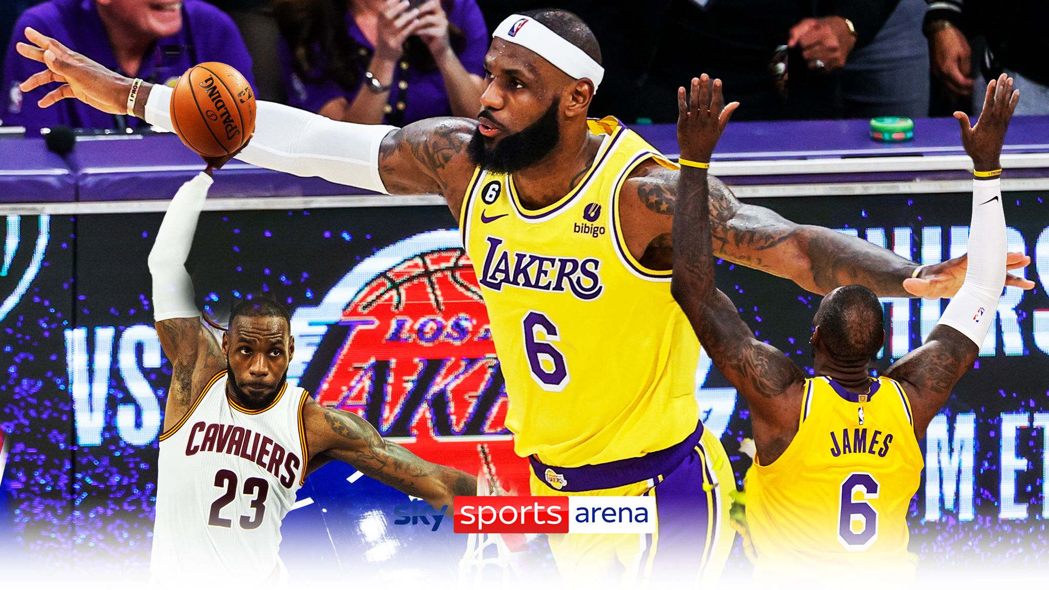 NBA: Histórico LeBron James en unos lamentables Lakers