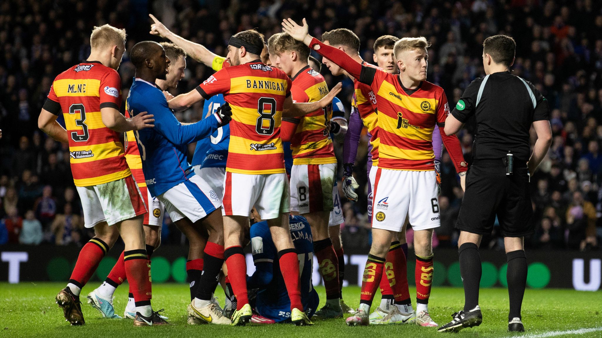 Rangers 3-2 Partick Thistle: Hosts Survive Scottish Cup Scare After ...