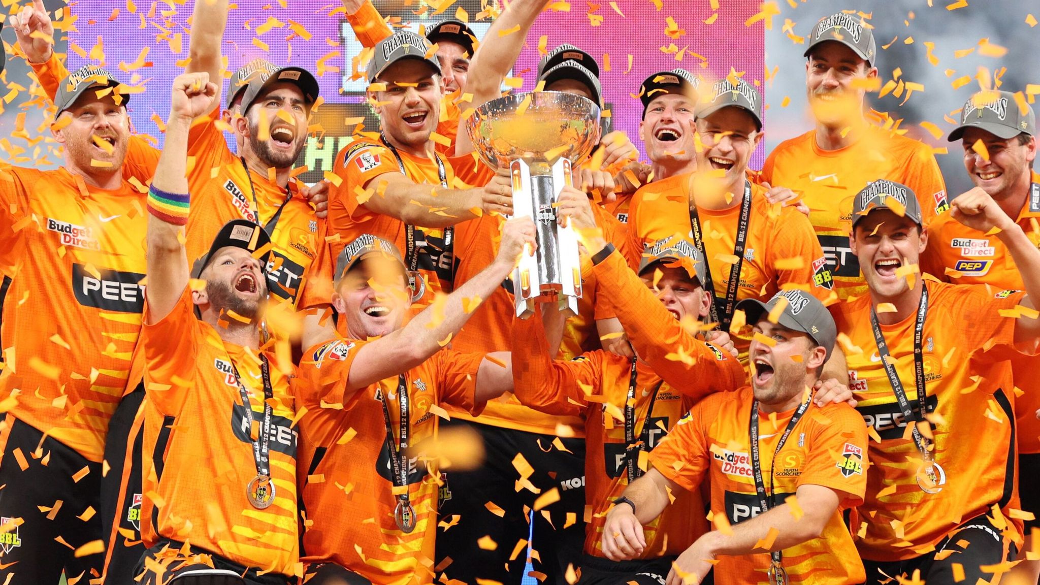 Big Bash Final Perth Scorchers defeat Brisbane Heat in thriller to win record-extending fifth title Cricket News Sky Sports