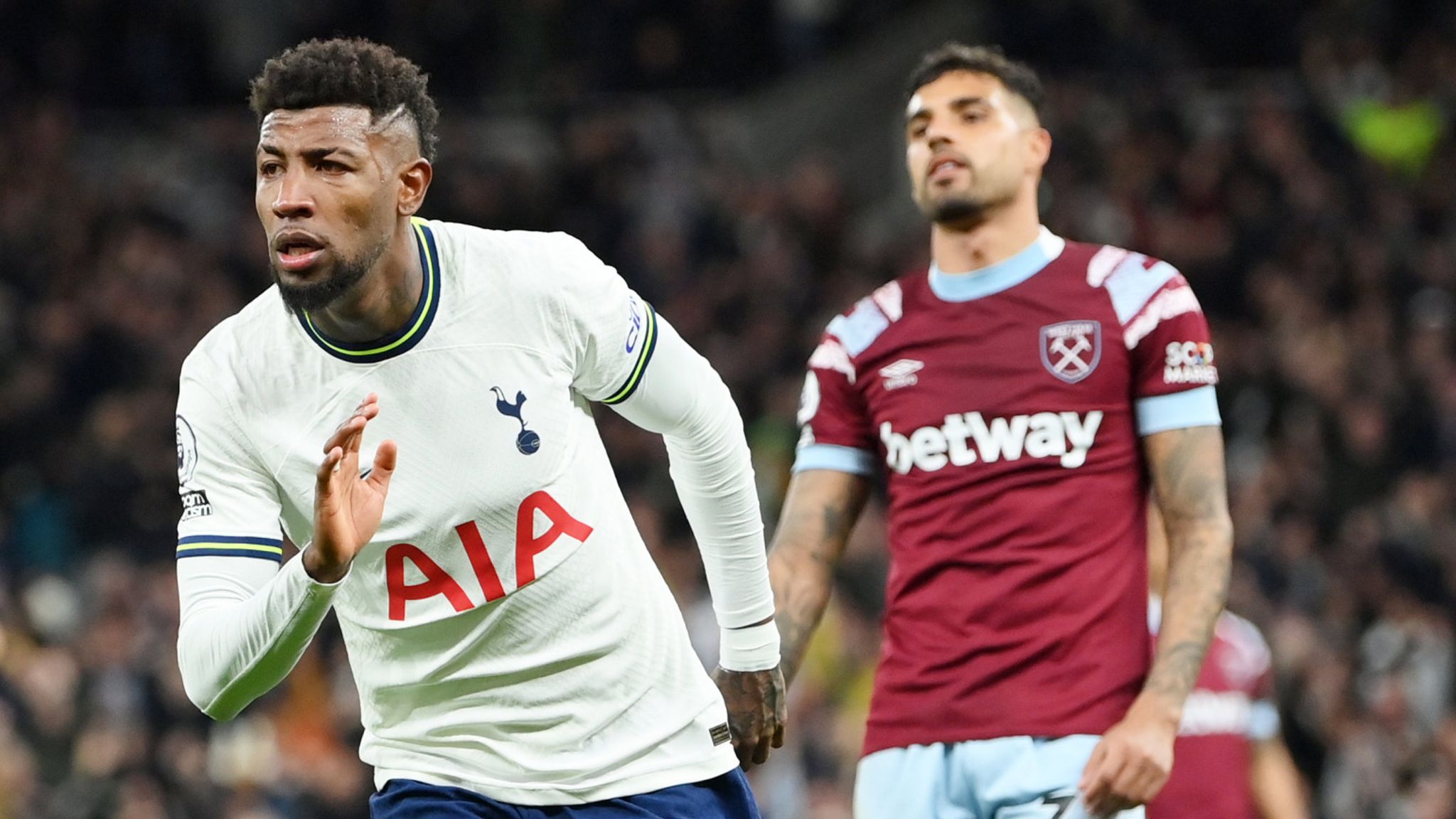 diamant Ga door Absoluut Tottenham 2-0 West Ham: Emerson Royal and Heung-Min Son goals move hosts  into top four of Premier League | Football News | Sky Sports