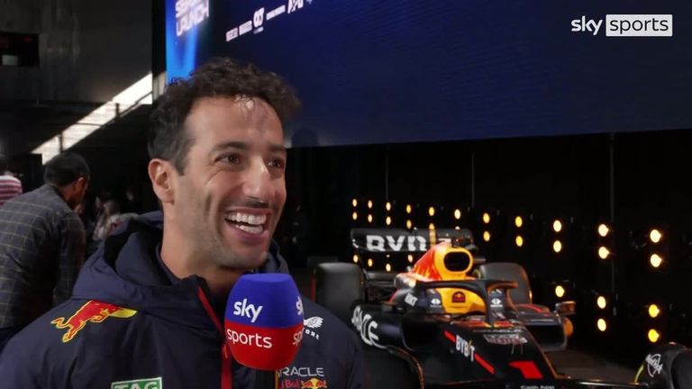Daniel Ricciardo says it feels 'amazing' to return to Red Bull as their third driver for the 2023 season.