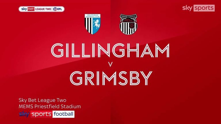 Gillingham 2-1 Grimsby: Gills out of League Two relegation zone after ...