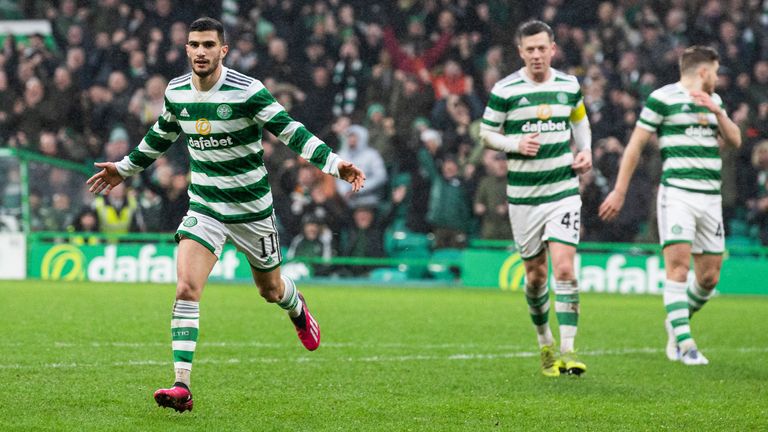 Abada scored Celtic's fourth late on