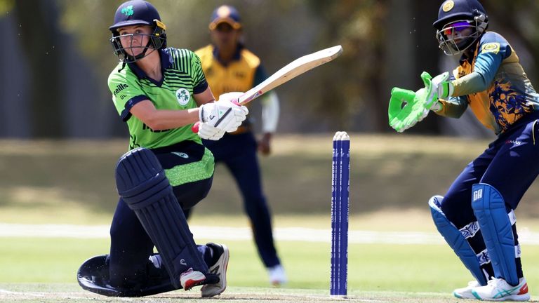 Ireland wicketkeeper-batter Amy Hunter (pic: ICC Media)