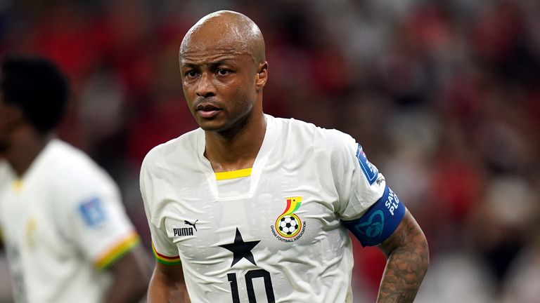 Andre Ayew is a free agent