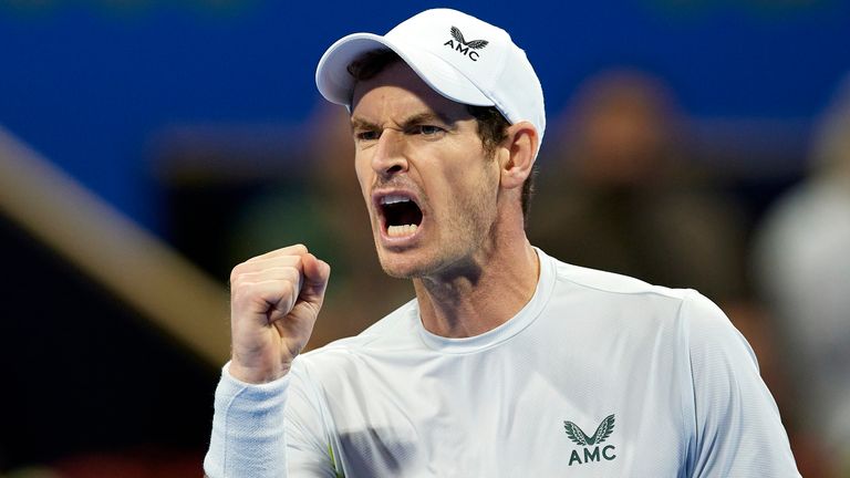 Andy Murray during the Qatar Open in Doha (Getty Images)