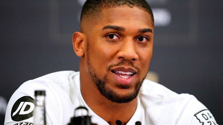 Anthony Joshua promises ahead of Jermaine Franklin fight: 'I'm not war ...