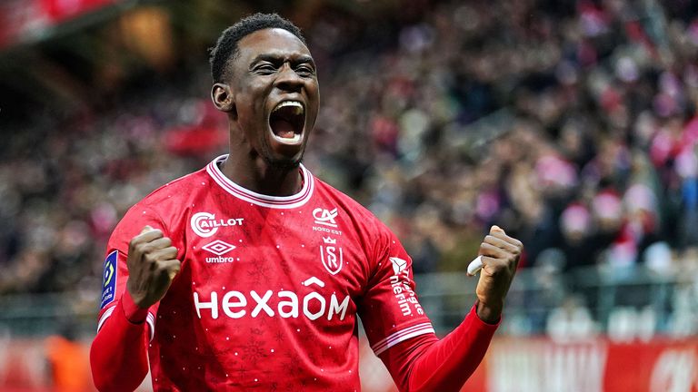 Folarin Balogun es el actual máximo goleador de la Ligue 1 con 14 goles en 20 partidos