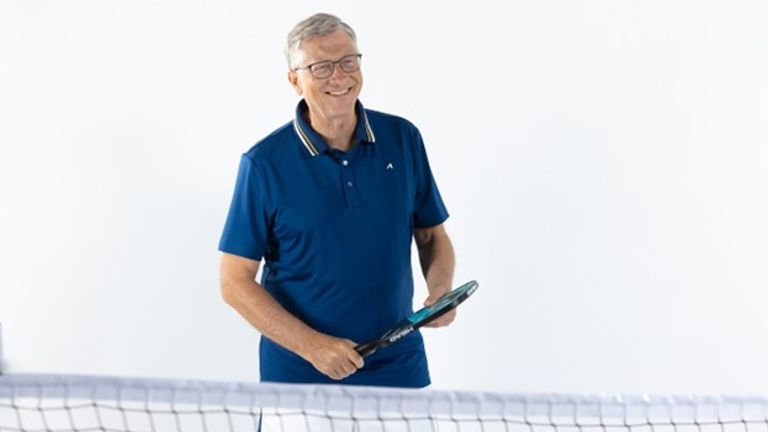Bill Gates (pictured) is a pickleball advocate