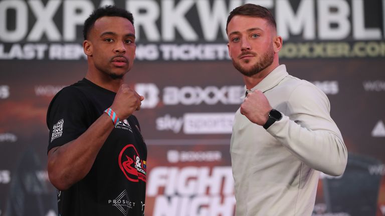 Undefeated Brad Pauls will challenger Tyler Denny for the English middleweight title (Photos: Lawrence Lustig/BOXXER)