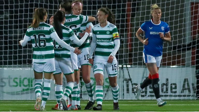 Celtic Women goal Rangers