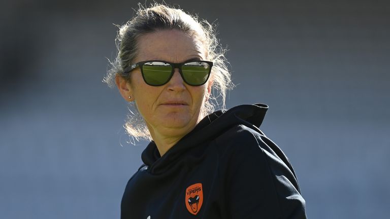 Southern Vipers coach Charlotte Edwards (Getty Images)