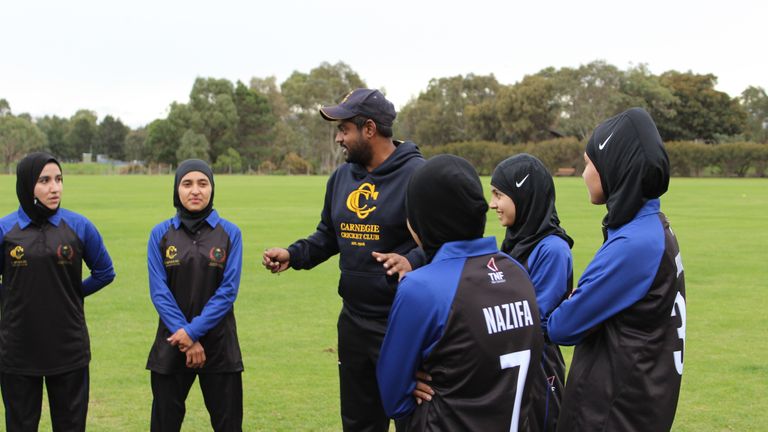 Members of the national team have worked with Carnegie Cricket Club since moving to Australia
