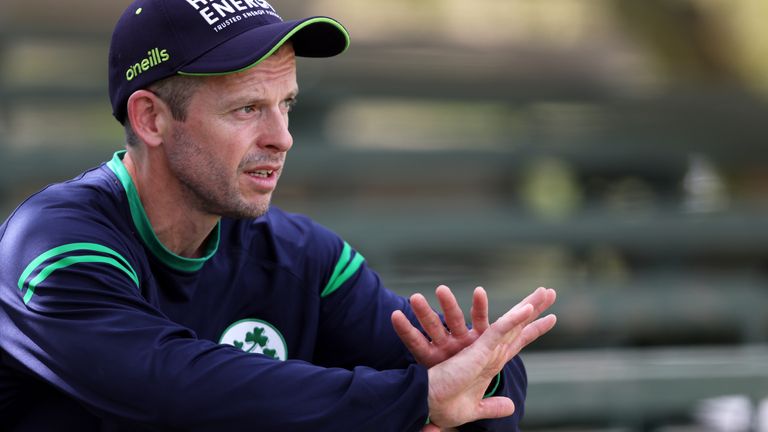 Former Ireland opener Ed Joyce, who also played for England, is the women's head coach
