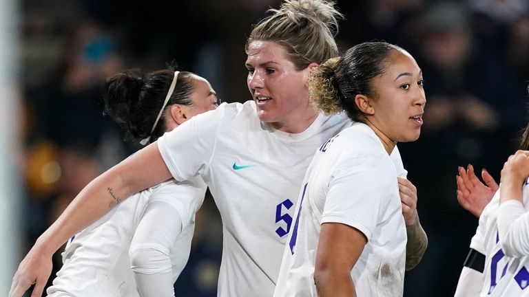 England Women 4 - 0 Korea Republic 