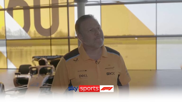 McLaren&#39;s Zak brown talks to Craig Slater