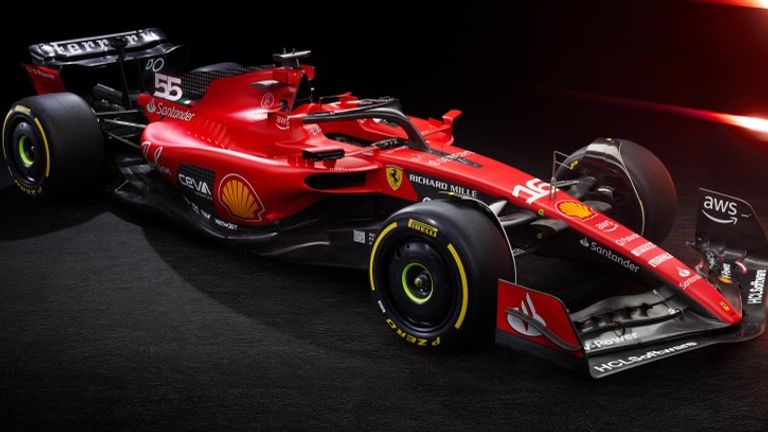 Ferrari reveal striking new 2024 Formula 1 car, the SF-24, as they