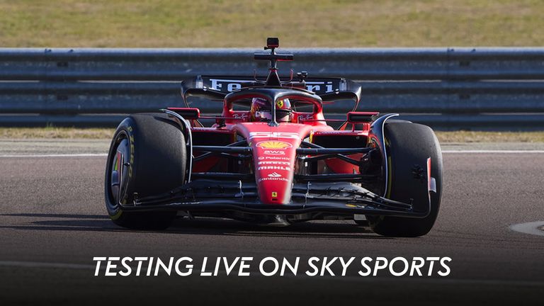 F1 pre-season testing (Credit: Ferrari)