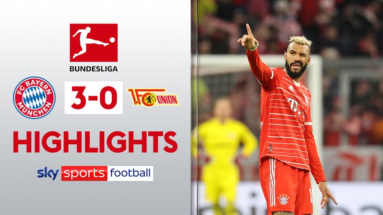 Highlights of the Bayern Munich v Union Berlin match thumb