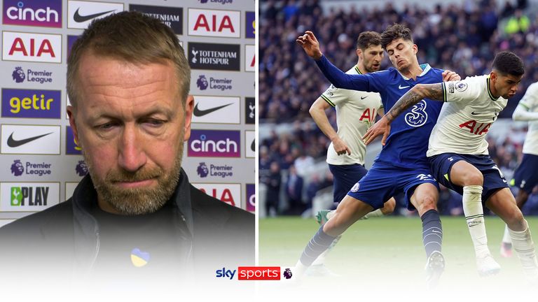 Following a 2-0 defeat to Tottenham, Chelsea boss Graham Potter says their form is down to him and is very supportive of his squad who he believes are trying all their best to turn around their tough situation.
