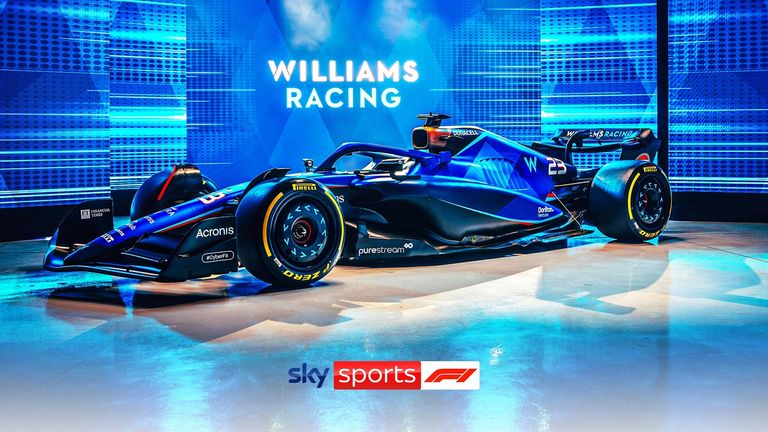 WILLIAMS REVEAL LIVERY