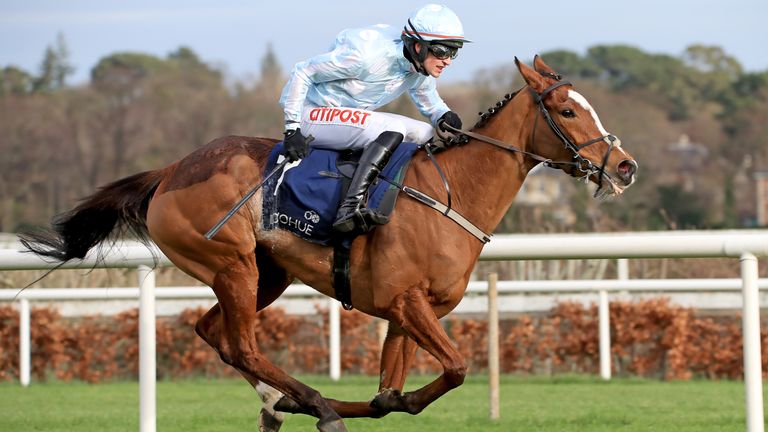 Danny Mullins pulls away to win on Gala Marceau at Leopardstown