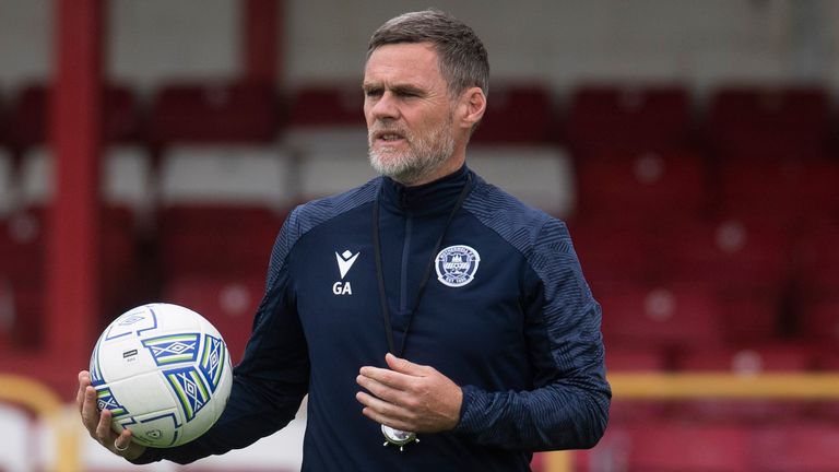 Graham Alexander was in charge at Motherwell for 18-months